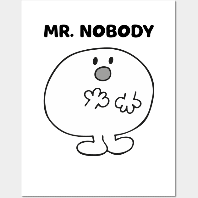 MR. NOBODY Wall Art by reedae